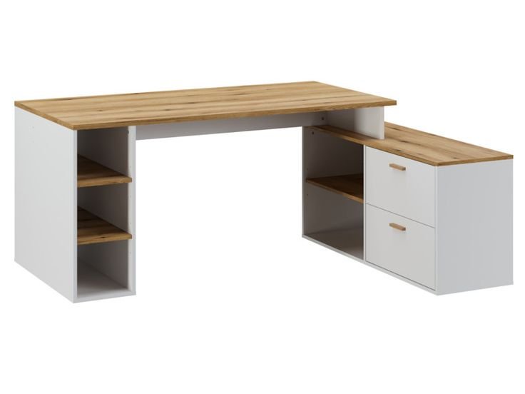 Bureau d'angle compact - Bureau - Frachdark Maroc